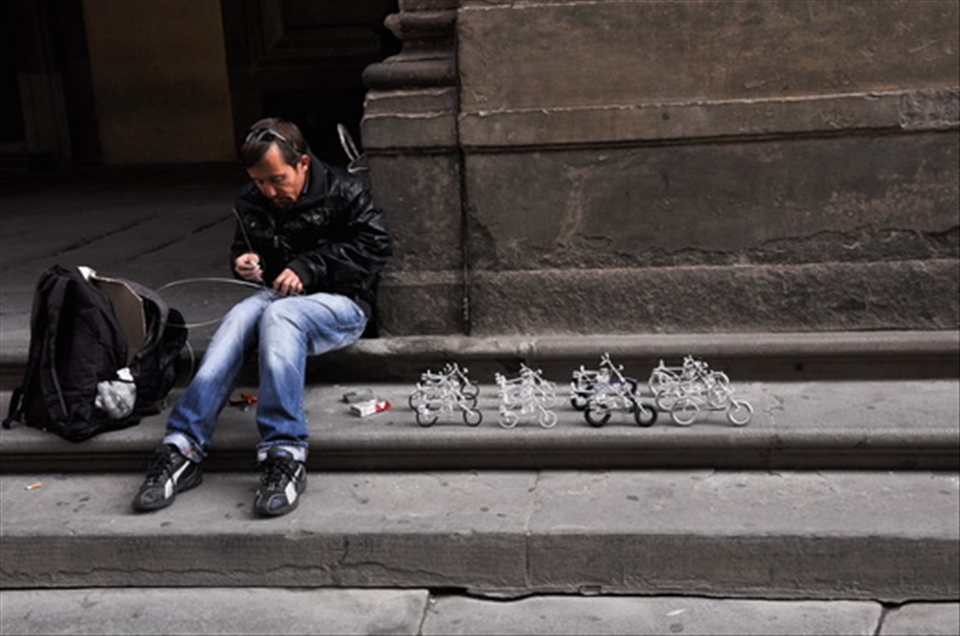 street artist/work in progress/birth of creation