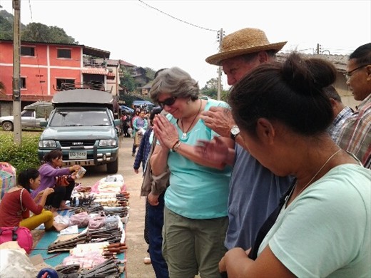 Thanks at the market