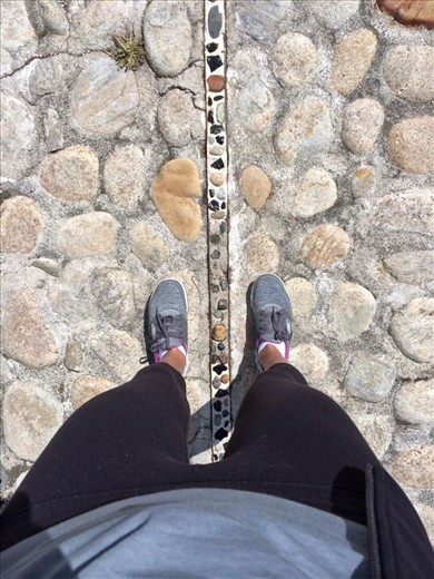 Straddeling the Equator