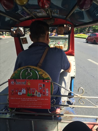 The Tuk Tuk driver