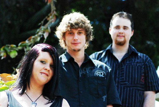 These are some friends of mine. The main focus was the girl in the front!