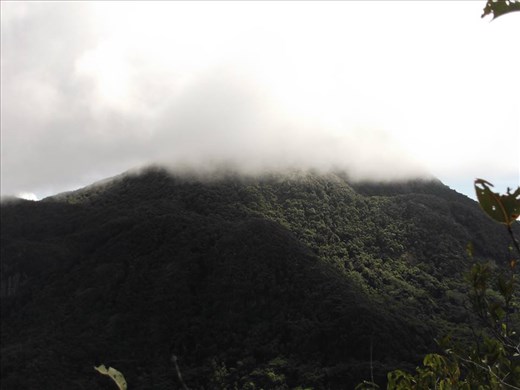 Reaching the top mountain