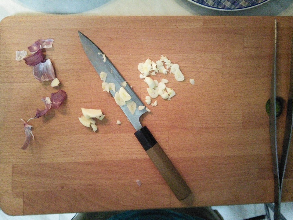 Prep prep prep.  Cut it all and get it ready.