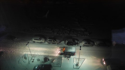 Snowed in at the airport