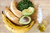 Prep 2: Plantains, avocados, cilantro, salt, oil: by the_seeker, Views[775]