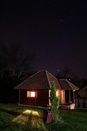 Traditional architecture combined with eco tourism near Kosjeric, Serbia