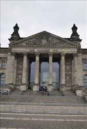 The famous front steps of the Reichstag, the German parliament building.: by thealmightypadfoot, Views[762]