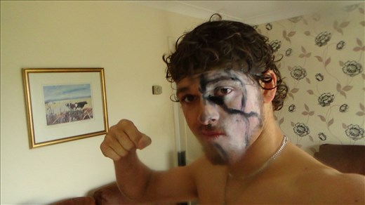 trying out some WAR PAINT