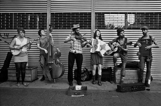 The first time I visited Williamsburg in Brooklyn, New York.  