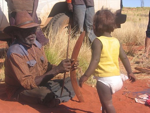 Two generations, two completely different worlds. 