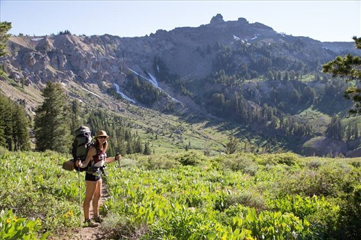 All we have to do... is get over that mountain. 