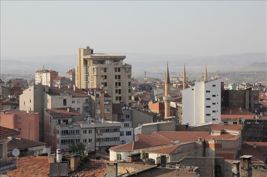A view around the city of Nevşehır