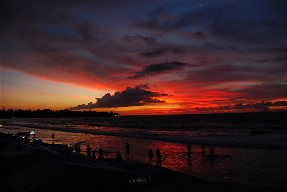 Sunset in Anyer, Banten, Indonesia