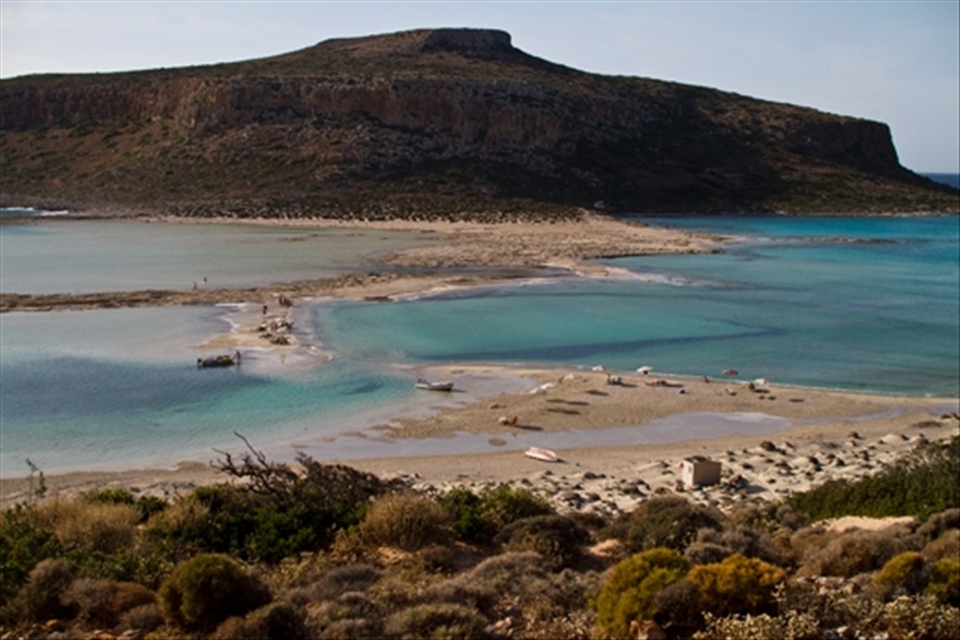 Winter, the quiet. Crete, Greece.