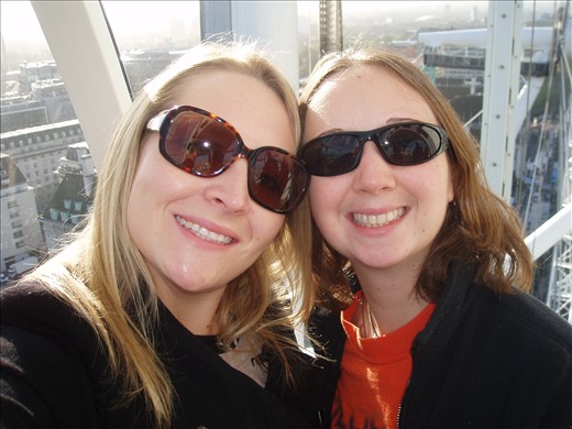Lisette and I on the Eye