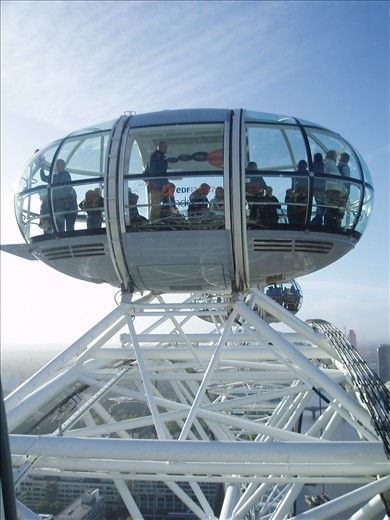 Finally a trip on the infamous London Eye