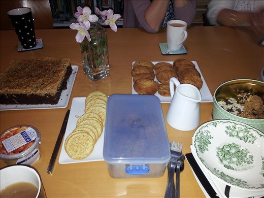 WIN meeting and infamous New Zealand home baking (I did bake too)