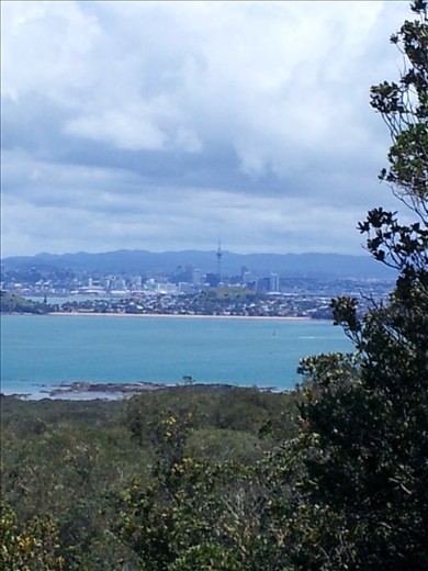 View of Auckland from Rangitoto