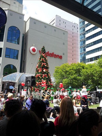 Carols and christmas trees