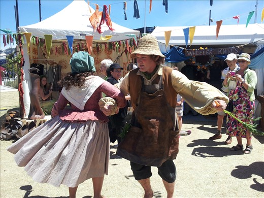 Dancing Hobbits in Hobbit Village