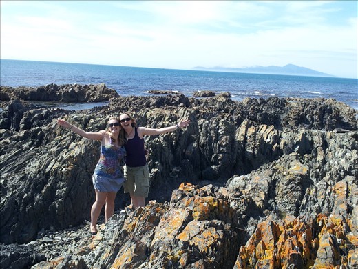 Another pose on the rocks