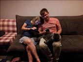 Two tired travellers and Dougals who was very happy to see us!: by thekiwireporter, Views[140]