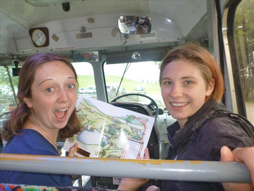 On the bus to Bag End