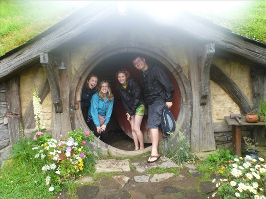 Hobbit - human sized door