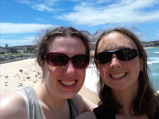 Amelia and I at Bondi