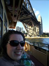 On the ferry going under the harbour bridge: by thekiwireporter, Views[161]