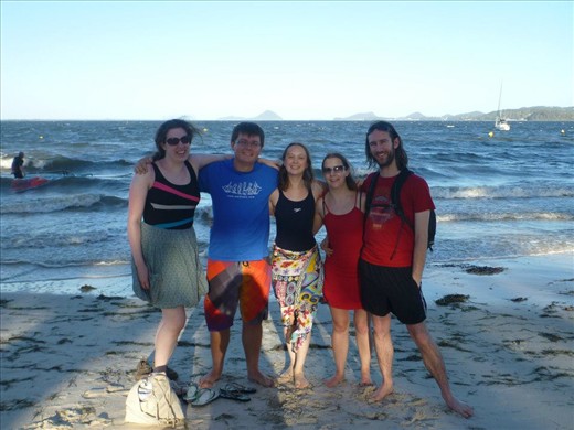Beach at Port Stephans