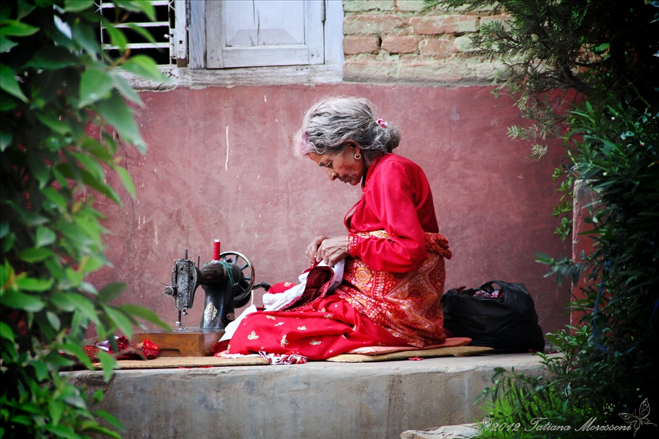 …walking around the suburbs of Kathmandu it’s incredible, well…actually walking 