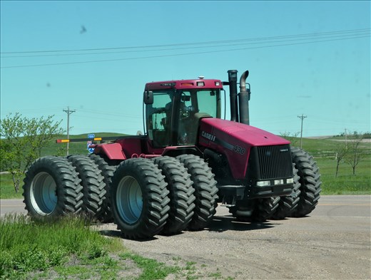 A BIG tractor