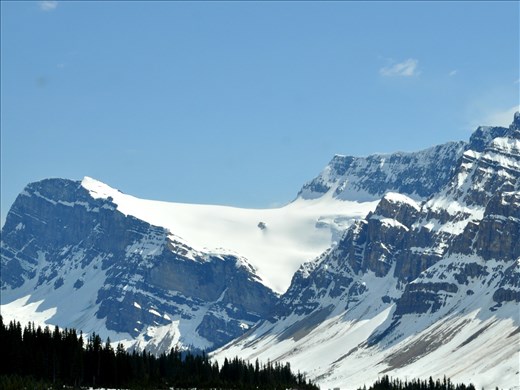 Crowfoot Glacier.