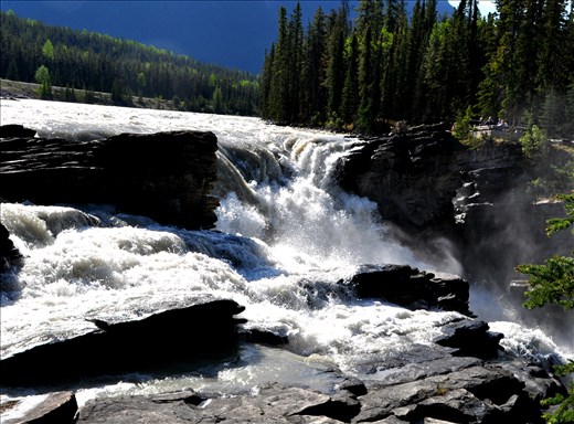 Athabasca Falls.