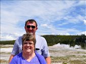 Posing at Old Faithful: by theparsons, Views[215]