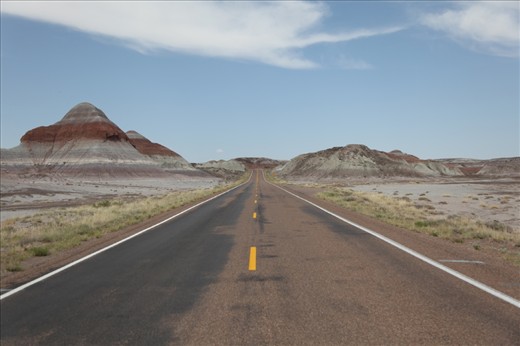 Life is an open road. A mesmerizing view that provides me with a great sense of balance and joy.