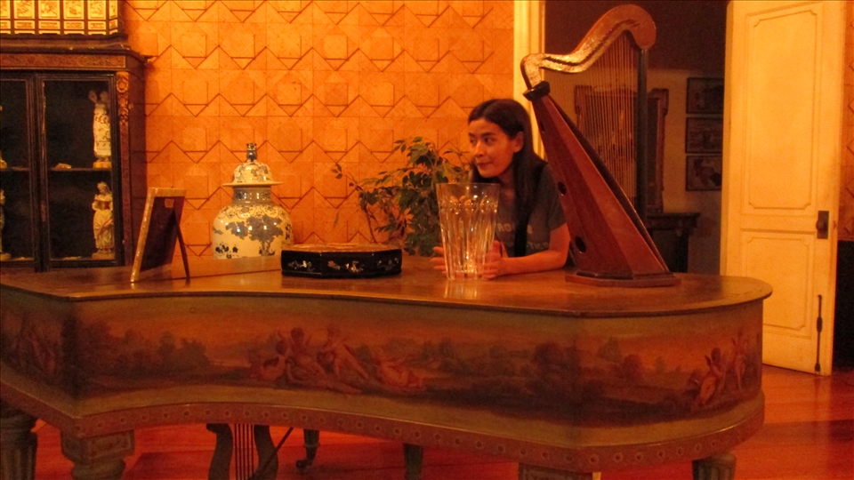 This was taken during my tour inside the house of the Marcoses in Tacloban City.