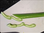 How to slice the vegetables. Cut the vegetables on an angle: by thestg, Views[240]