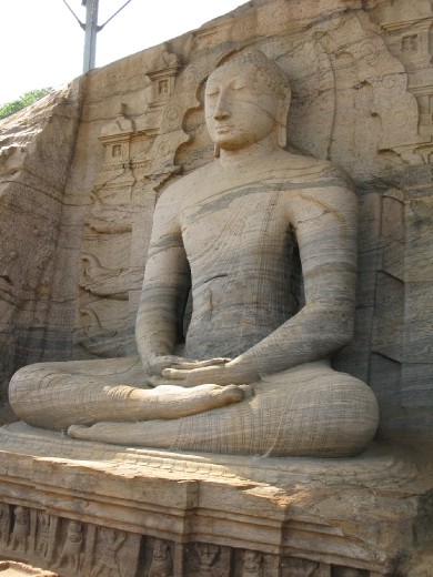 Buddha in Samudi Mudra position