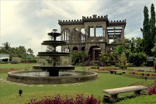 Chairs in front of The Ruins have nothing but longing for people whom they provide comfort and relaxation while enjoying the unobstructed grandeur of this old structure in the middle of sugarcane hacienda.
