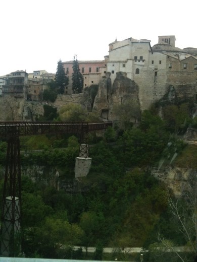 Cuenca from across the ravine.