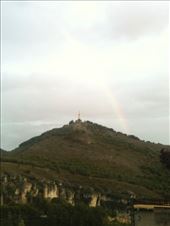 The Christ statue with a rainbow.: by thewanderingcanadian, Views[220]