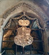 Human bones at Sedlec Ossuary in Kutna Hora: by thewanderingrock, Views[292]