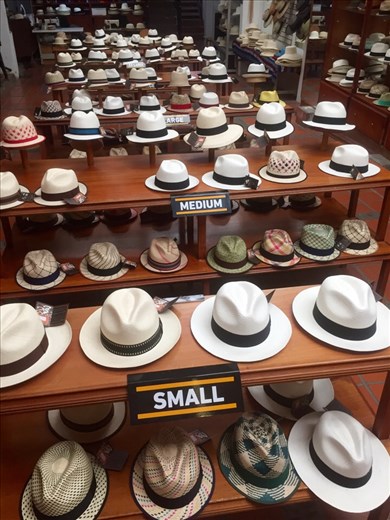 Panama Hat Factory; Cuenca, Ecuador