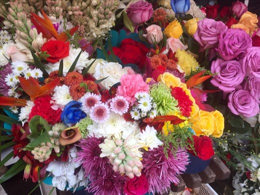 Flower Market; Cuenca, Ecuador