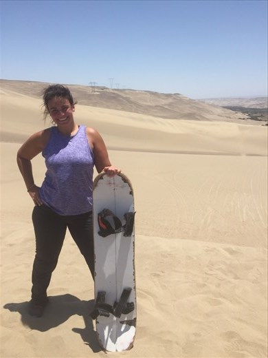 Sandboarding! 