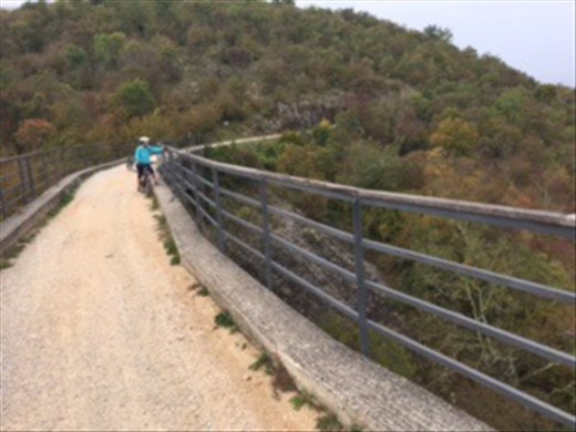 Cycle ride Parenzana trail