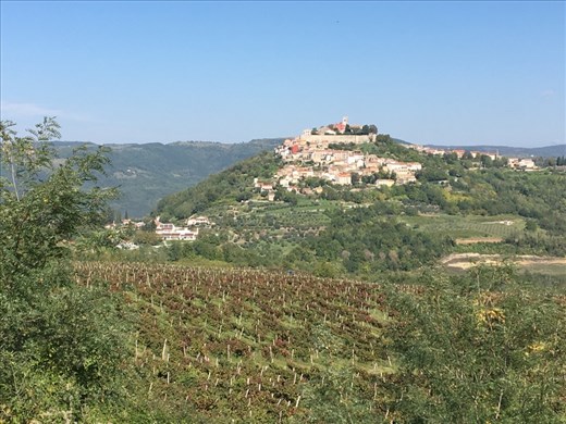 Groznjan from a distance