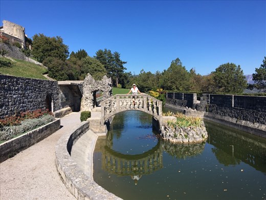 Castle gardens Stanjel